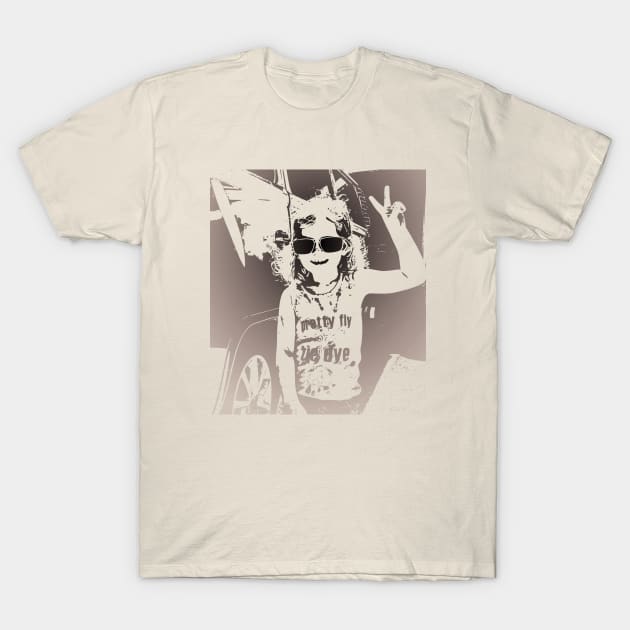 Pixie Jayne Pop Art T-Shirt by SunflowersBlueJeans